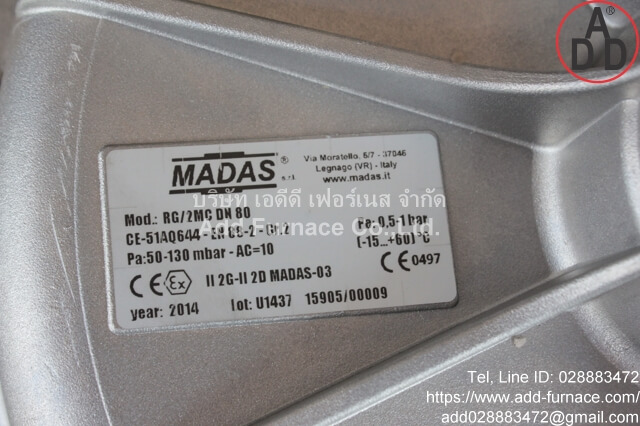 Madas RG/2MC DN80 (3)